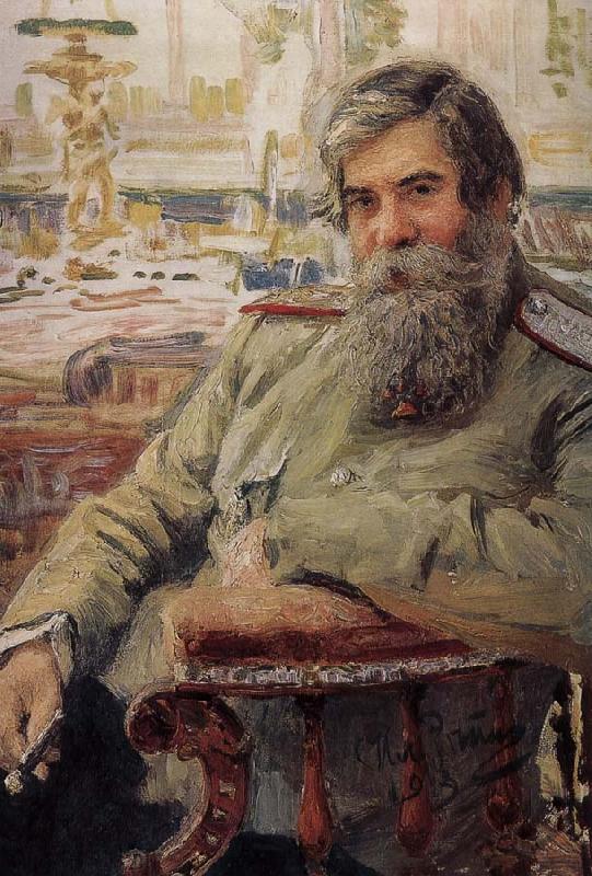 Ilia Efimovich Repin Do not charge the Czech Republic Andrei portrait oil painting image